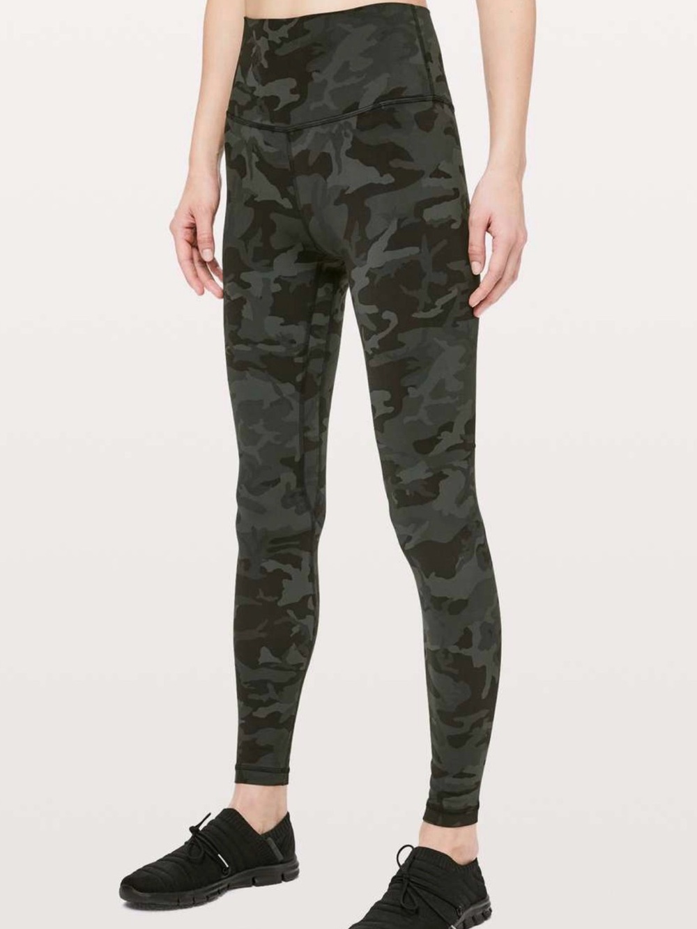 Lululemon Align Pant 28” Incognito Camo Multi Gator Green Size 6 Nulu Yoga